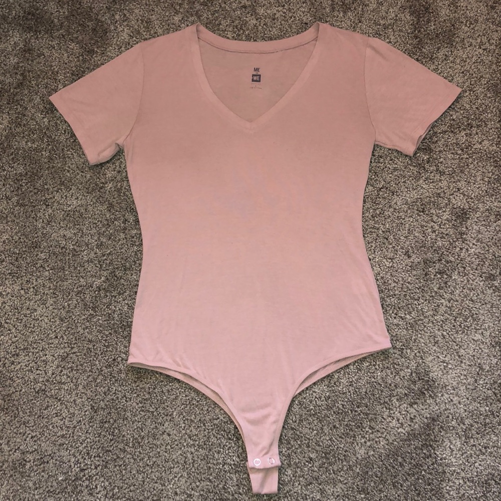 V Neck Bodysuit